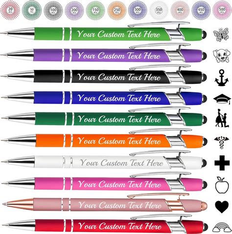 Amazon Uxcaluc Custom Pens Personalized Pens With Name Engraved