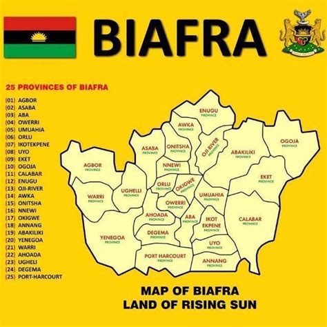 The Proposed Map Of Biafra. - Nairaland / General - Nigeria