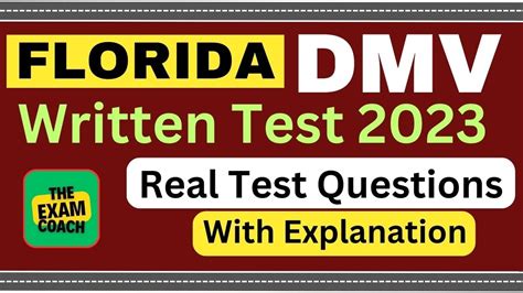 Florida Dmv Written Test 2023 How To Pass Florida Written Driving