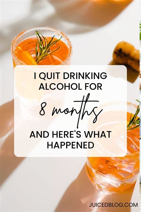 Benefits Of Quitting Drinking Artofit