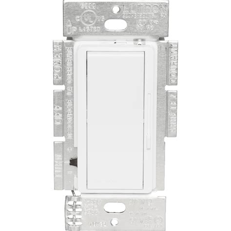 Lutron Dvcl 153p Wh Diva Cfl Led White City Electric Supply