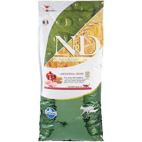 Farmina (Фармина) N&D Low Grain Cat Chicken & Pomegranate Adult ...