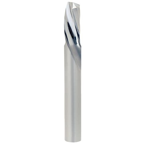 Series Single Flute Solid Carbide Downcut Spiral O Flute