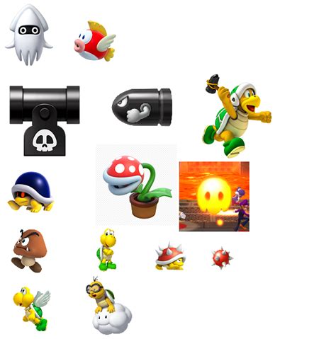 Image - Super Mario Bros Enemies.png - Arthur Wiki