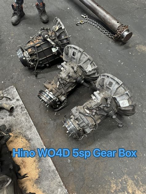 Hino 300 Dutro Wo4d Gear Box Lorry Used Spare Parts Engine Gearbox Malaysia