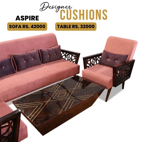 Eltop Aspire Seater Modern Sofa Finish Color Pink Pre Assembled