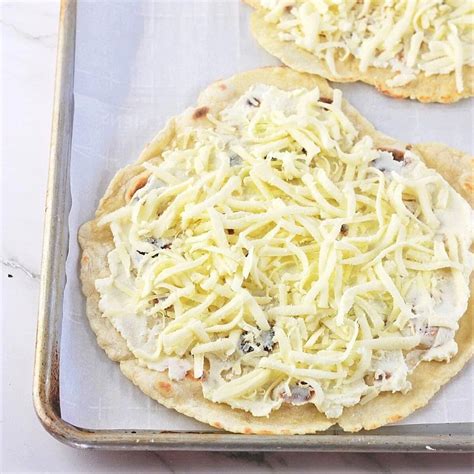 Flatbread White Broccoli Pizza • Now Cook This