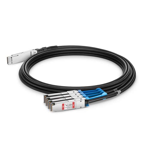 4m 13ft Juniper Networks Compatible 400G QSFP DD To 4 X 100G QSFP56