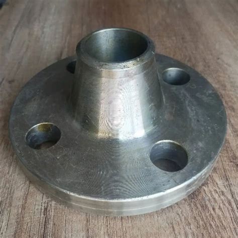 Astm A Mild Steel Weld Neck Flange For Oil Industry At Rs Piece