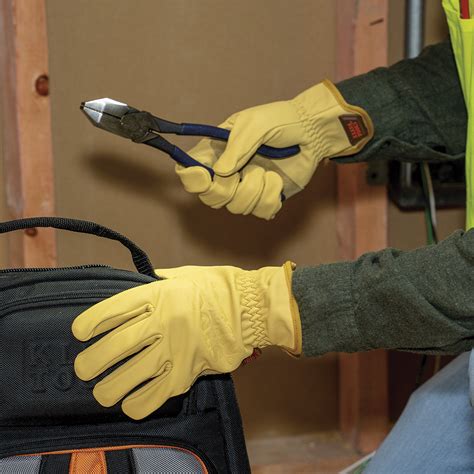 Cowhide Leather Gloves X Large 60605 Klein Tools