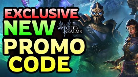 NEW PROMO CODE All Previous Shown Watcher Of Realms YouTube