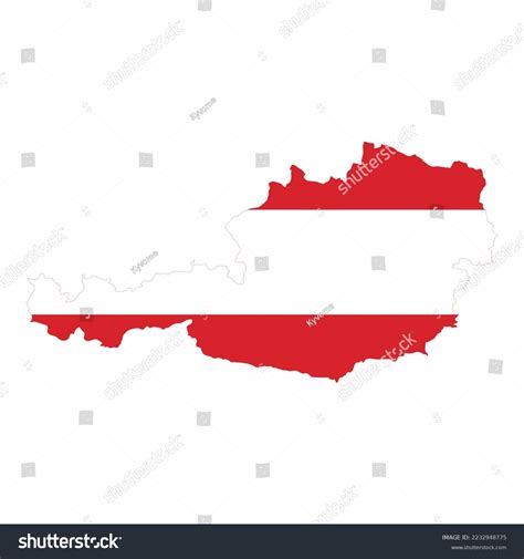 Austria Highresolution Detailed Vector Map Stock Vector (Royalty Free ...