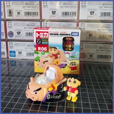 Promo Tomica Dream R 06 Ride On Crayon Shinchan X Buriburizaemon Car