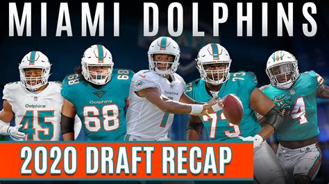 Miami Dolphins 2020 Draft Recap How Good Was The Draft Really