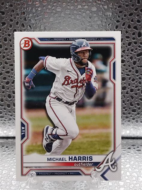 Bowman Draft Bd Michael Harris Ii Rc For Sale Online Ebay