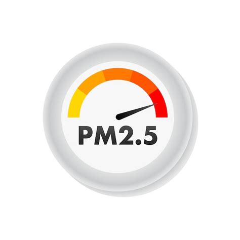 Premium Vector Air Pollution Icon Pm Prevention Sign Vector Stock