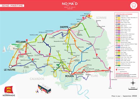 NOMAD LIGNES RÉGULIÈRES NORMANDIE Keolis Seine Maritime