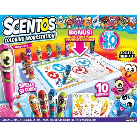 Scentos Coloring Workstation Maisy And Co