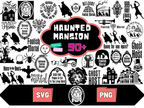 Haunted Mansion SVG, Haunted Mansion SVG Bundle, Haunted Mansion ...