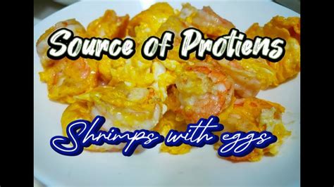 HOW TO COOK SHRIMPS WITH EGGS BY CUTIELUNA Shrimp Eggrecipe