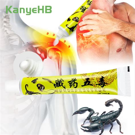 1Pcs Counterpain Joint Pain Relief Cream Scorpion Venom Medical Cream