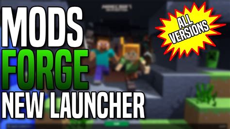 How To Install Forge And Mods New Minecraft Launcher All Versions