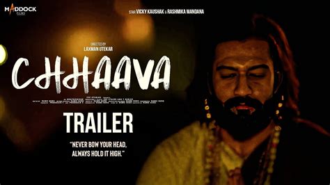 Chhaava Official Trailer Vicky Kaushal Rashmika Mandanna