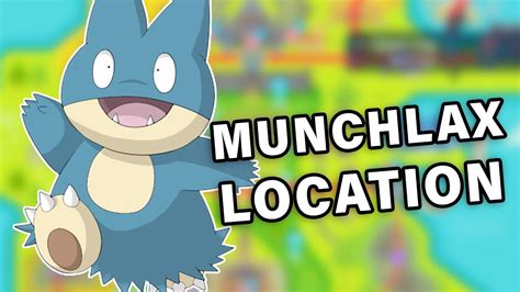 Munchlax In Pokemon Sword And Shield