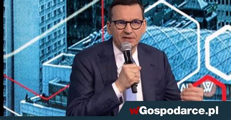 Morawiecki Dalej uprościmy podatki wGospodarce pl