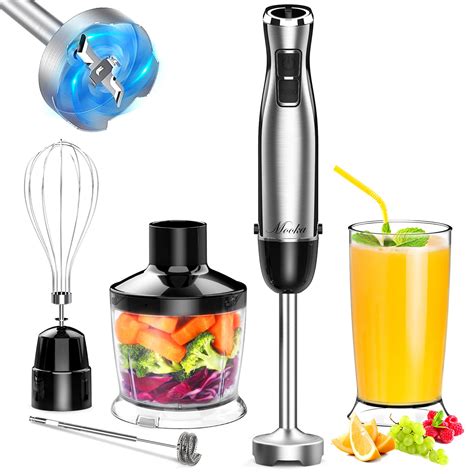 Buy Immersion Blender Handheld 1100w 5 In 1 Multi Purpose Hand Blender