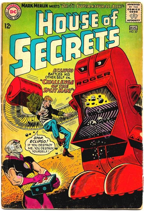 House Of Secrets Vg Fn Mark Merlin And Eclipso