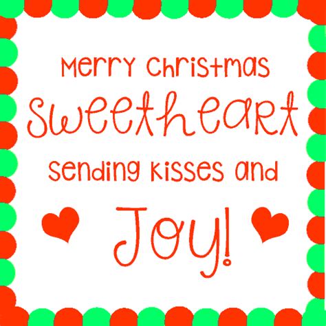 Merry Christmas Sweetheart Free Love Ecards Greeting Cards 123