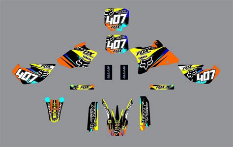 Kit D Co Yamaha Yz Rockstar Kitdeco Moto Fr