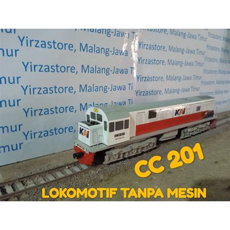 Jual Kereta Api Indonesia Miniatur Lokomotif Kereta Api Seri CC 201