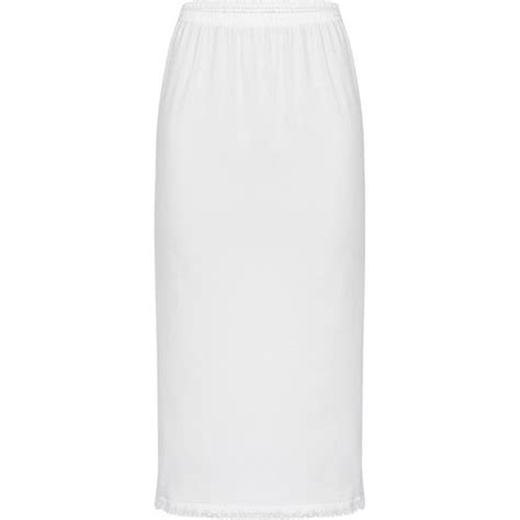 YIZYIF Femme Jupon sous Robe Jupe Sculptante Fond de Jupe Lingerie Sous vêtement Type B Blanc