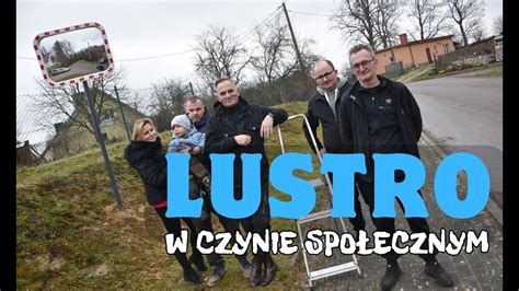 Lustro drogowe zbudowane w czynie społecznym YouTube