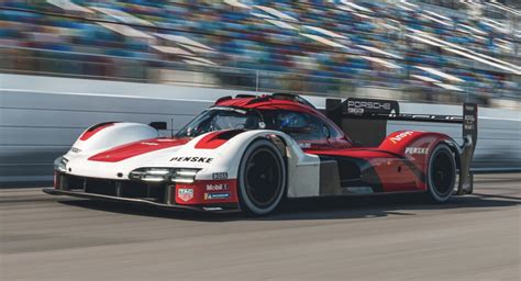 Porsche Completes Successful 963 LMDh Prototype Test At Daytona