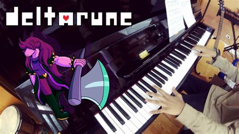 Rude Buster Piano Cover Deltarune Halfsteppiano Youtube