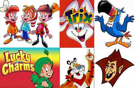 Cereal Box Mascots Are Designed To Catch Your Eye Cj Noms