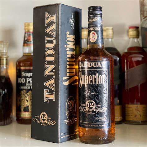 Tanduay 12 Rum Superior Rhum 750ml Food And Drinks Beverages On Carousell