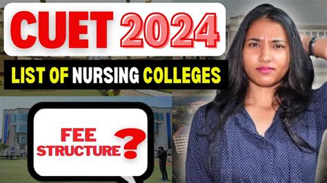 Cuet Nursing Colleges List Of Participating Cuet Colleges Youtube