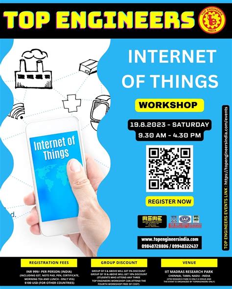 Iot Workshop 2023 Top Engineers Workshop Chennai