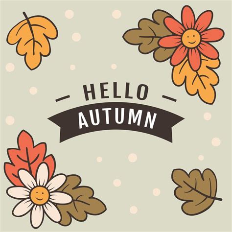 Hand drawn autumn banner. - Vector. 10551969 Vector Art at Vecteezy