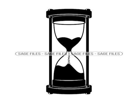 Hourglass 6 Svg Hourglass Svg Clock Svg Time Svg Etsy