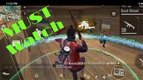 Ranked Killing Highlights Best Killing Montage Free Fire Youtube