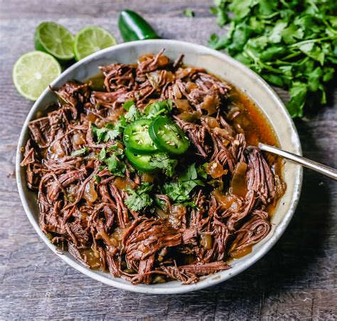 Barbacoa Beef Recipe {Slow Cooker}