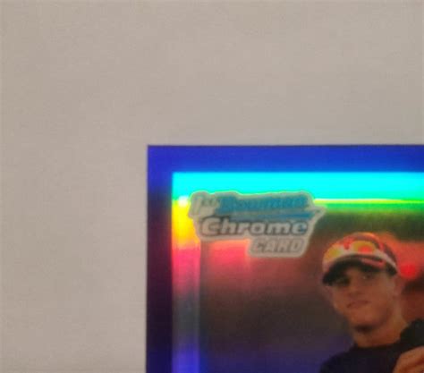 Bowman Chrome Purple Refractor Bdpp Manny Machado Rc Ebay