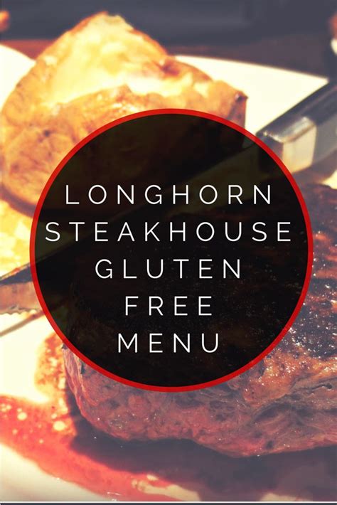 Longhorn Steakhouse Gluten Free Menu