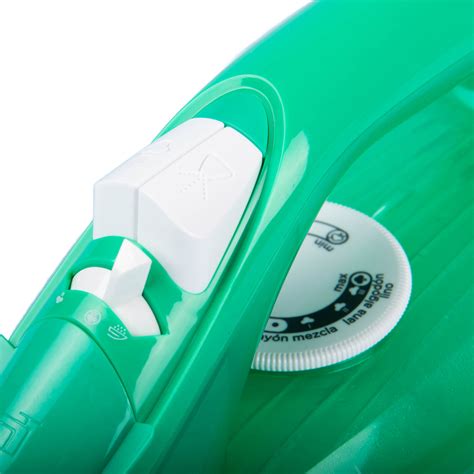 Black Decker Plancha Para Ropa A Vapor TrueGlide Verde IRBD315 Con