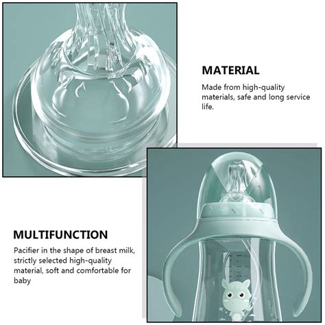 Baby Bottle 1pc 240ml Feeding Bottle Wide Aperture Milk Bottle Wide